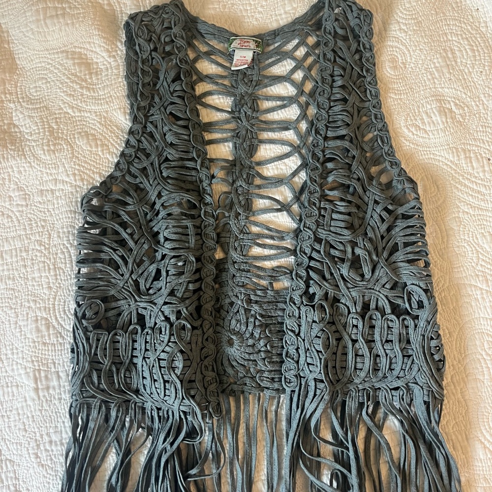 Flying Tomato Macrame Vest | Violet Harmon ALT